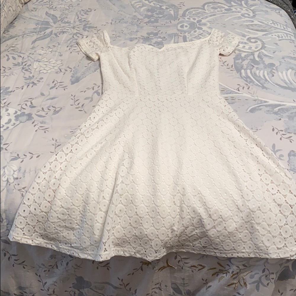 White summer dress